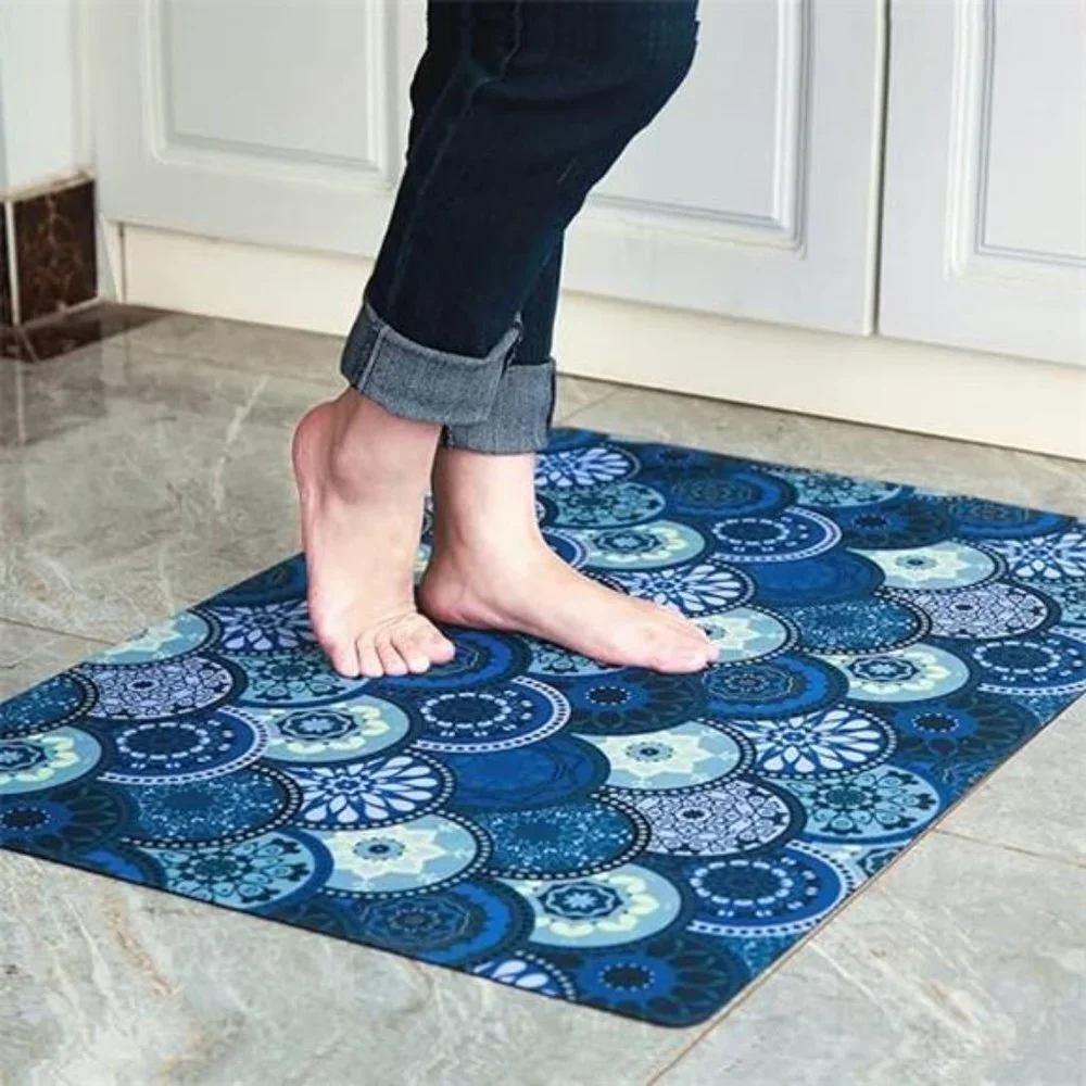 1/10 Inch Ultra Thin Front Door Mat Indoor Entrance Inside Non Slip, Waterproof